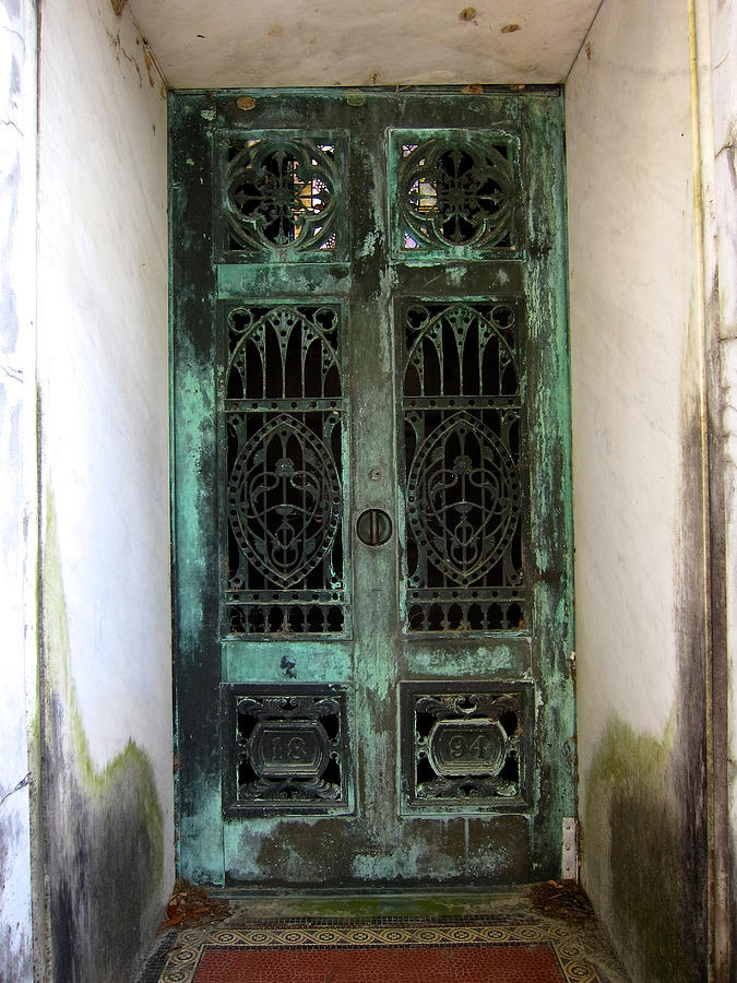Crypt Doors Original Photograph by Pat Exum