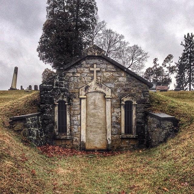 Burial Photograph - #crypt #grave #graves #graveyard by Tiffany Anthony