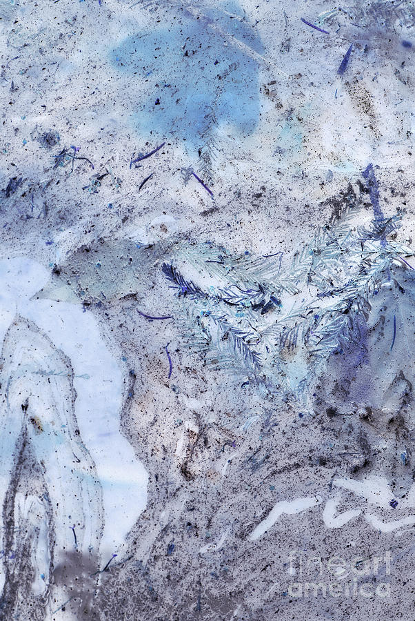 Crystal and Blue Persuasions Abstract III Photograph by Lee Craig