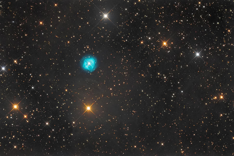 Ball Photograph - Crystal Ball Nebula by Bob  Franke