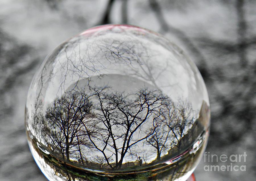Abstract Photograph - Crystal Ball Project 86 by Sarah Loft