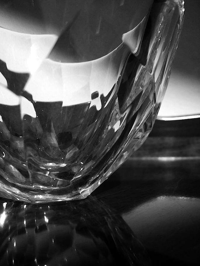 Crystal Bowl in Sunlight 2 Photograph by Mary Bedy