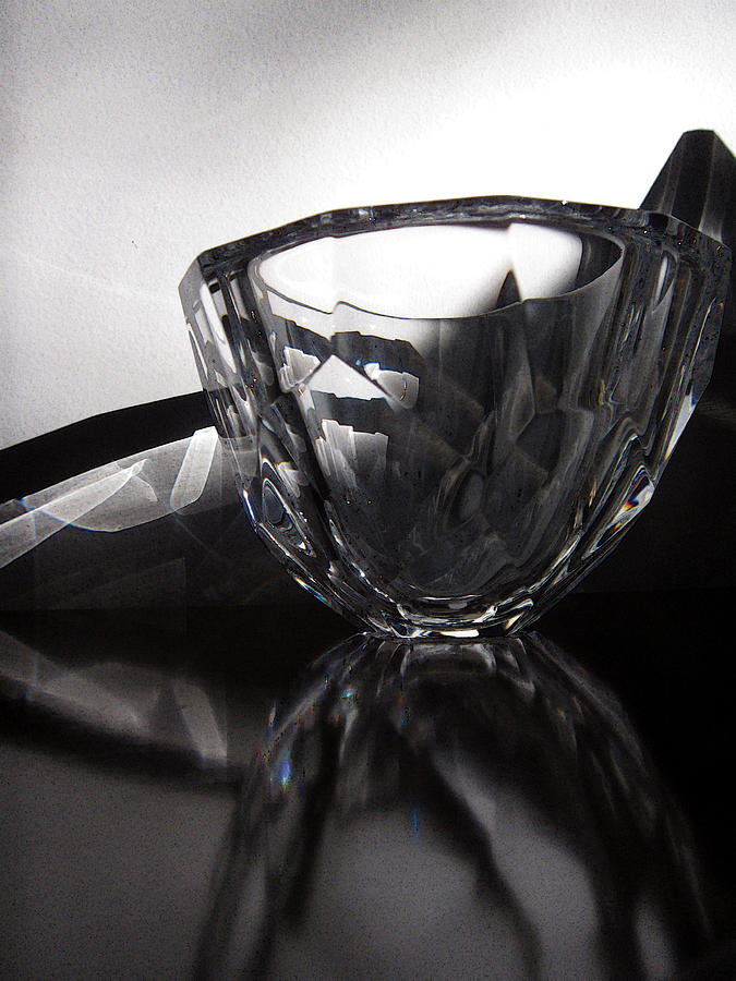 Crystal Bowl in Sunlight 25 Photograph by Mary Bedy