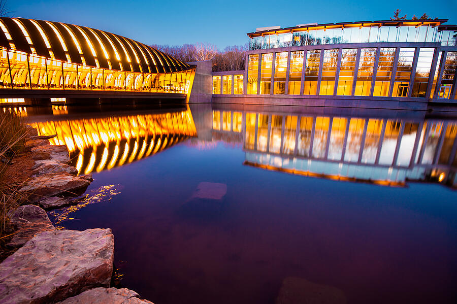 Crystal Bridges Art Museum Reflections Photograph by Gregory Ballos
