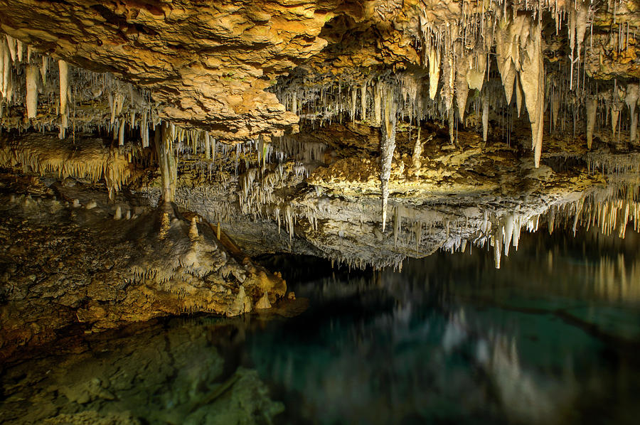 Crystal Caves, Bermuda Photograph by Mark Edward Harris