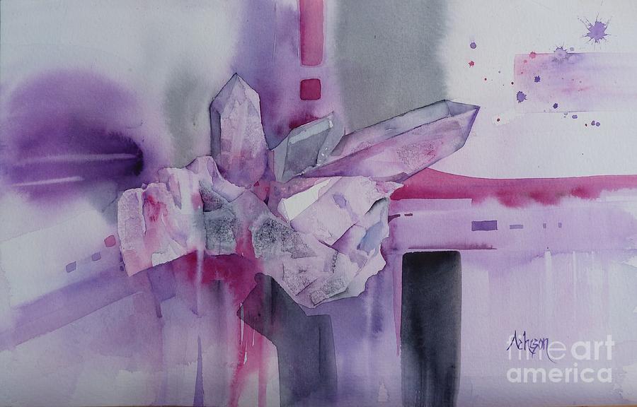 Crystal Painting by Donna Acheson-Juillet Crystal Painting by Donna Acheson-Juillet