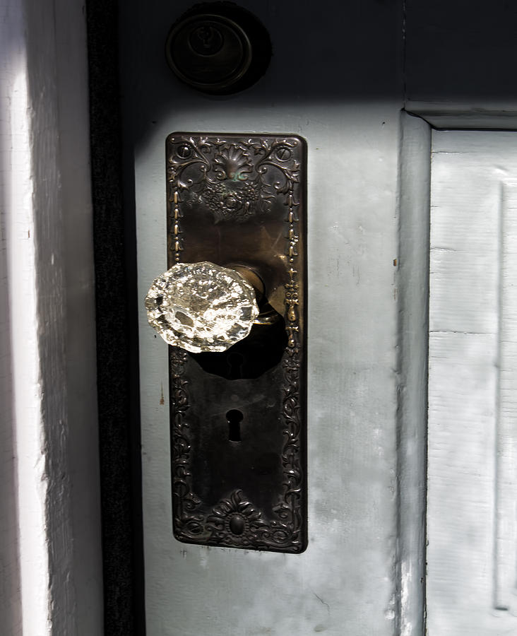 Crystal DoorKnob Photograph by Cathy Anderson