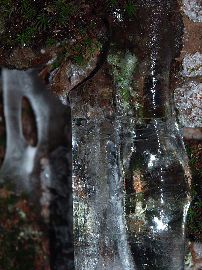 Crystal Ice Photograph by James Peterson