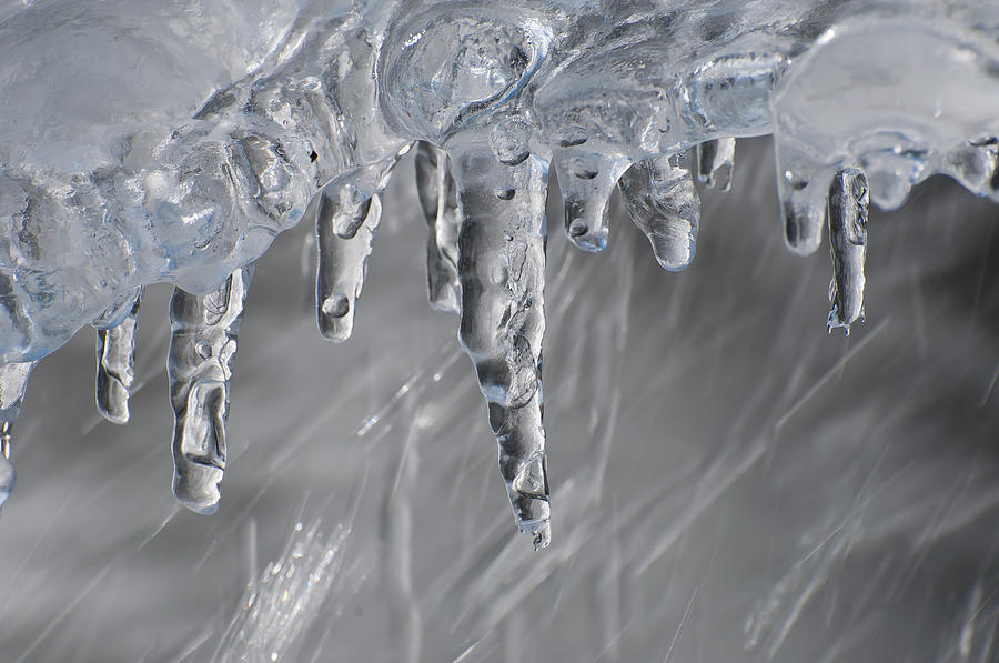 Crystal Icicles Photograph by Daniel Huerlimann