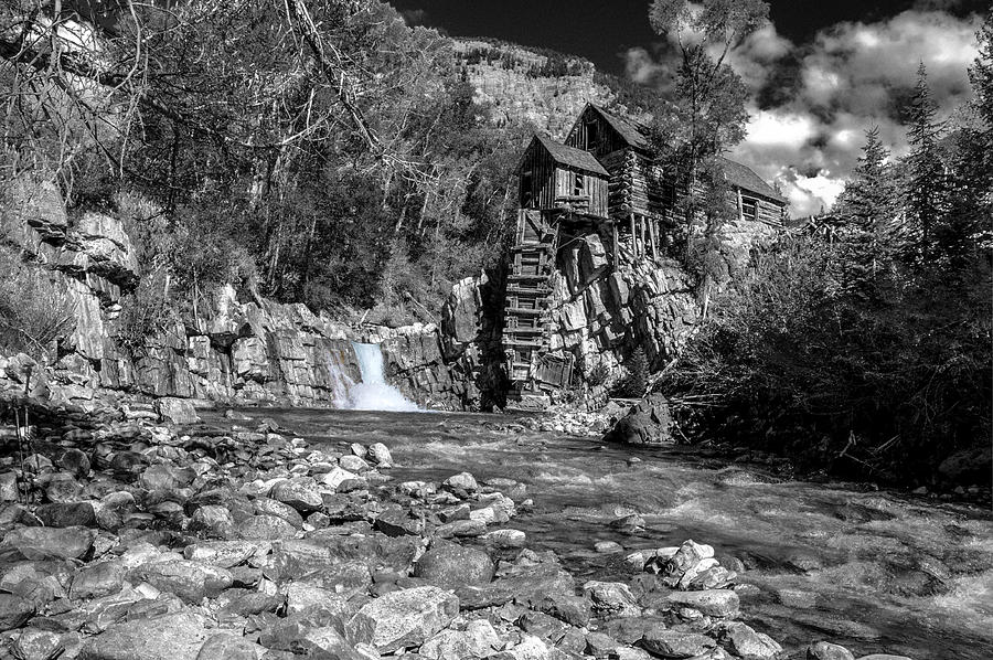 Sheep Photograph - Crystal Mill 4 by Paul Cannon