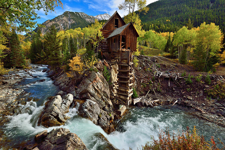 Crystal Mill Photograph by Doug Koepsel