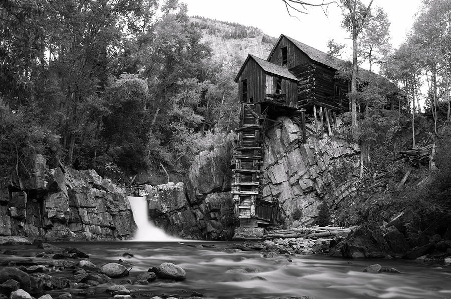 Mill Photograph - Crystal Mill  by Jerry Mann