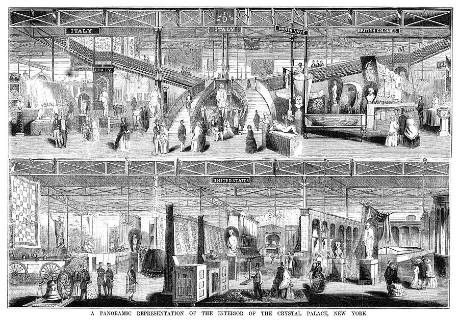 Crystal Palace, 1854 Painting by Granger Crystal Palace, 1854 Painting by Granger