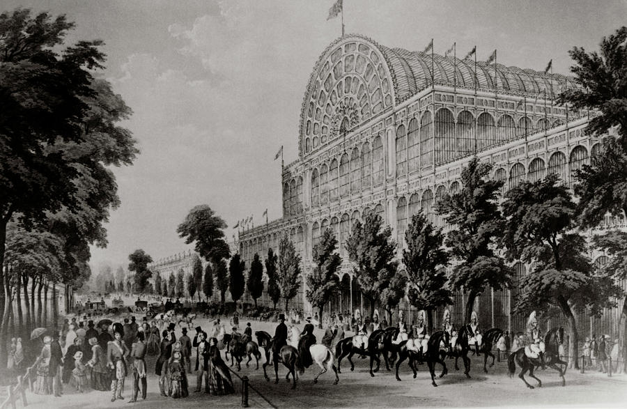 Crystal Palace For The Great Exhibition Of 1851. Photograph by Science Photo Library