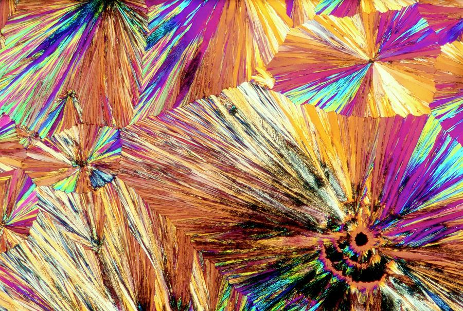 Crystals Of Aspirin Photograph by Sinclair Stammers/science Photo Library.