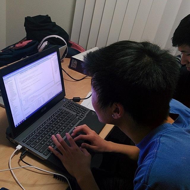 Android Photograph - #cse110 #pairprogramming #android by Anthony Wang