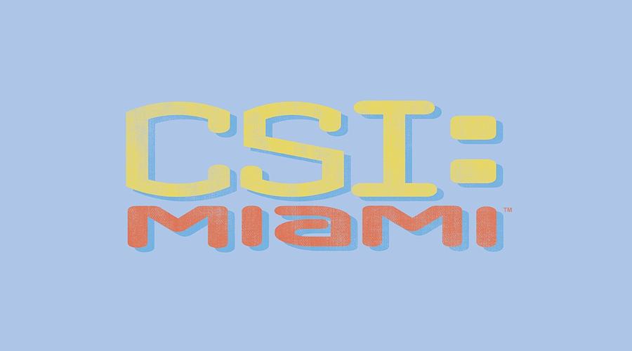 Csi Miami - Logo Distressed Digital Art by Brand A