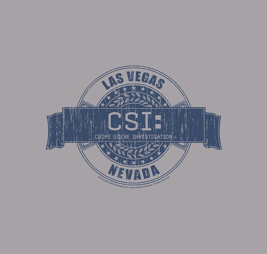 Las Vegas Digital Art - Csi - Vegas Badge by Brand A
