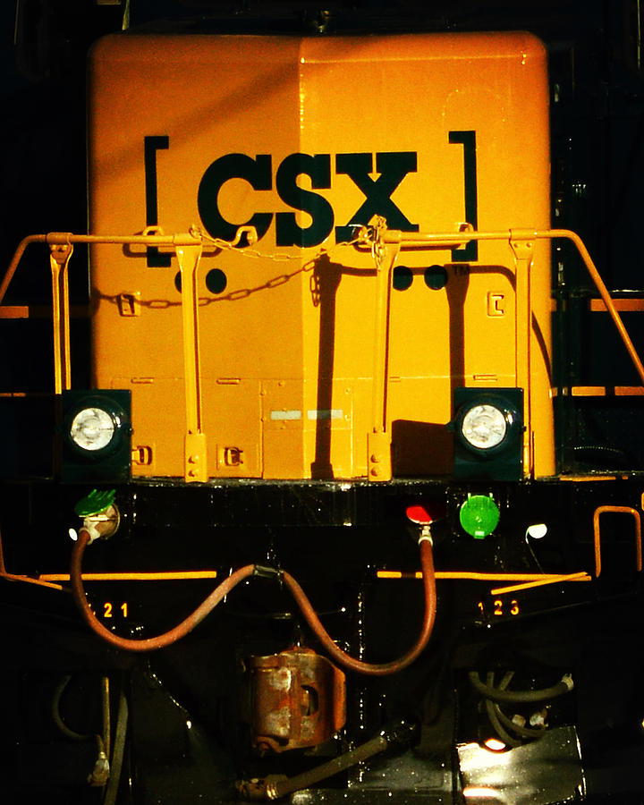 CSX Engine Means Business Photograph by Bill Swartwout