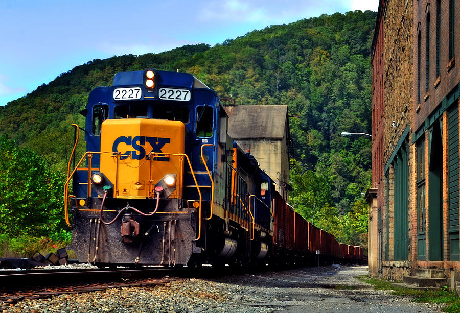 CSX  Train Photograph by Lisa Lambert-Shank
