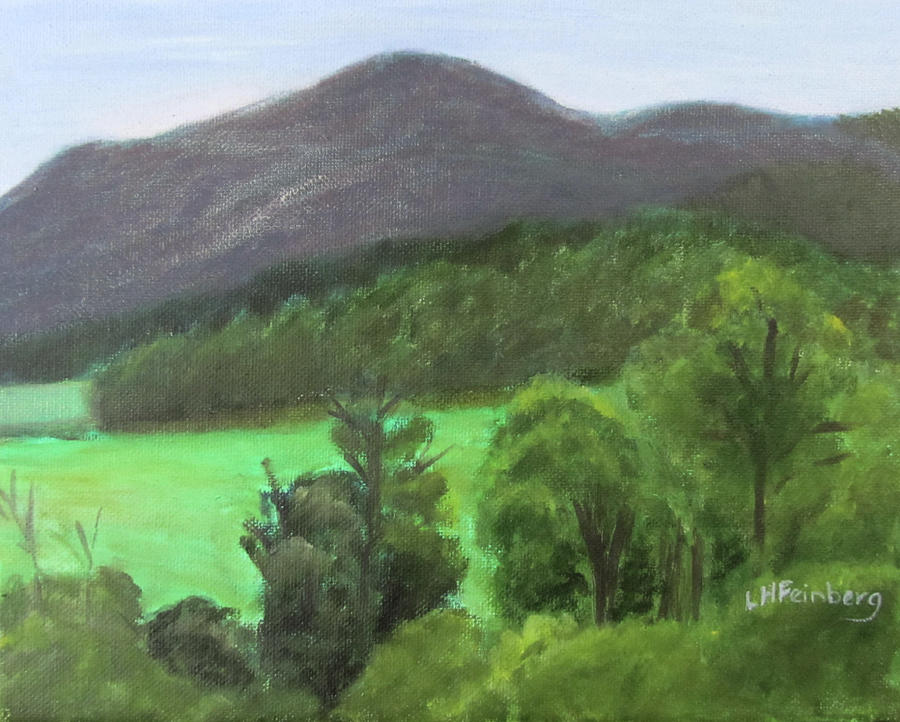 CT River Valley Painting by Linda Feinberg