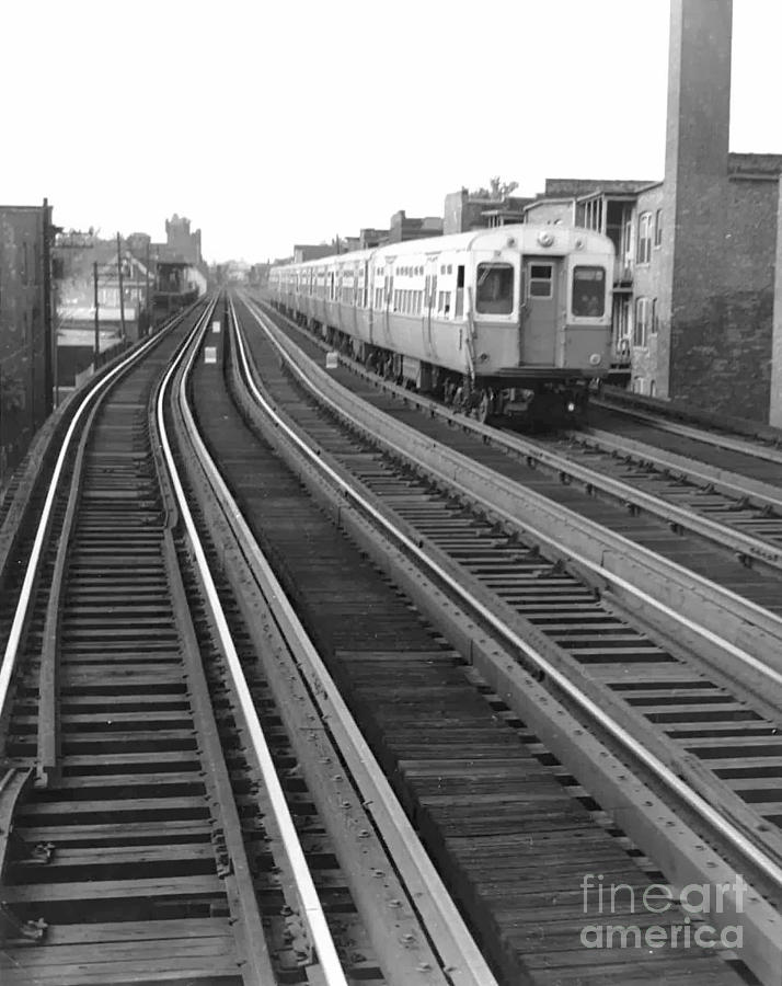 CTA Train Photograph by Action