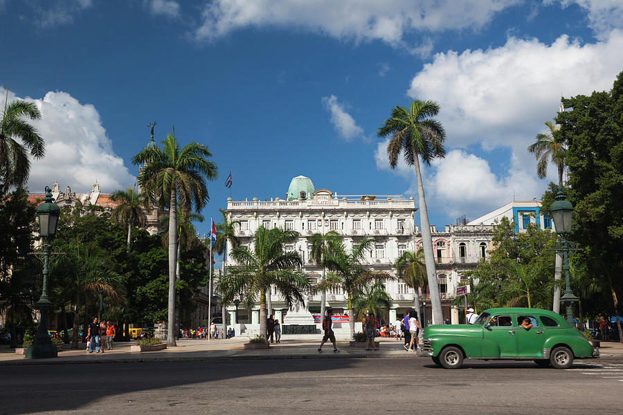 City Photograph - Cuba, Havana, Havana Vieja, The Parque by Walter Bibikow