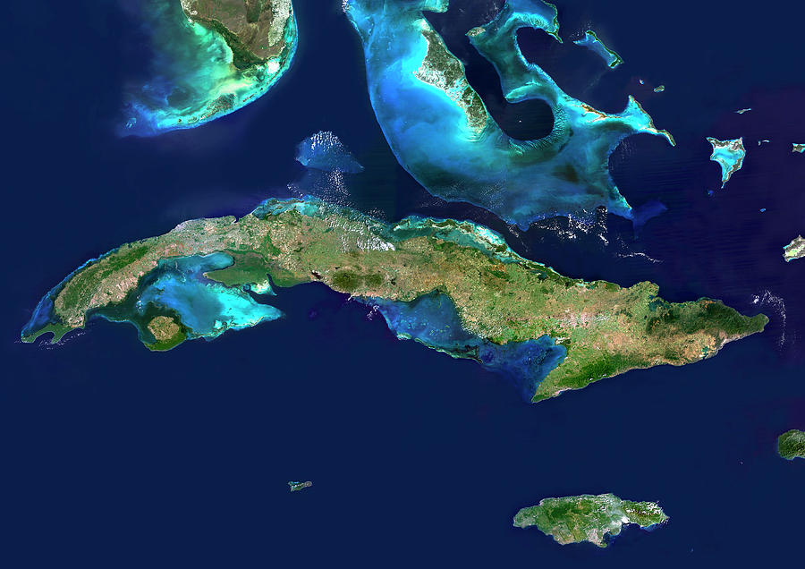 Cuba Photograph by Planetobserver/science Photo Library