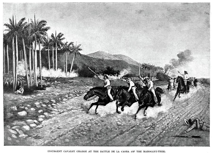 Horse Drawing - Cuba Revolution, 1895-1897 by Granger