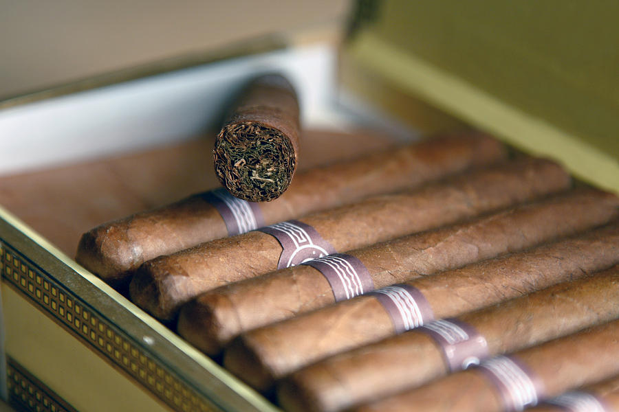 Cuban Cigars Photograph by Markgoddard