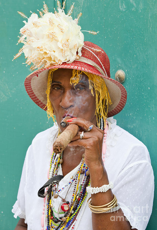 Cuban Lady Photograph by Chris Dutton