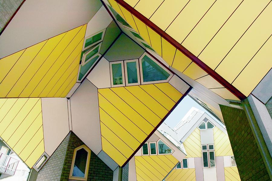 Cube Houses Photograph by Colin Cuthbert/science Photo Library
