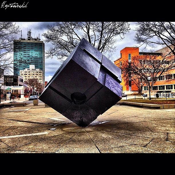 Cool Photograph - Cubed #puremichigan #michigan #uofm by Anthony  Bates