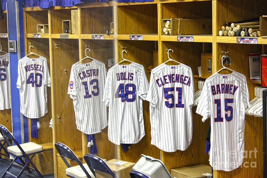 Chicago Cubs Photograph - Cubs Working Clothes by David Bearden