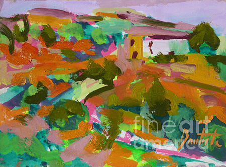 Landscape Painting - Cuenca 3 by Jose Bautista