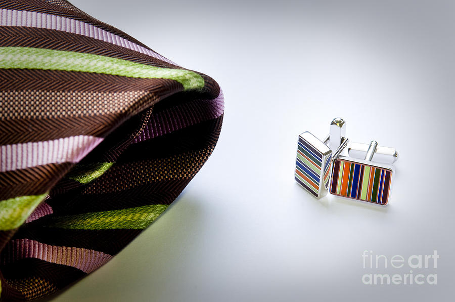 Clothing Photograph - Cuff Links by THP Creative