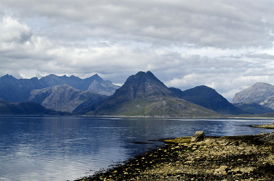 Cuillin Hills from Elgol Isle of Skye Photograph by Sally Ross