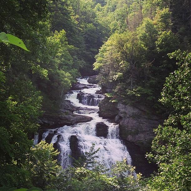 Cullasaja Falls In North Carolina Photograph by Whitney Sanders