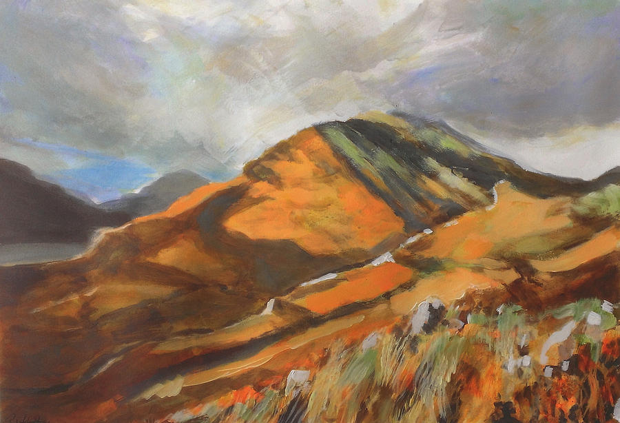 Cullin Hills Skye Painting by Paul Mitchell - Fine Art America