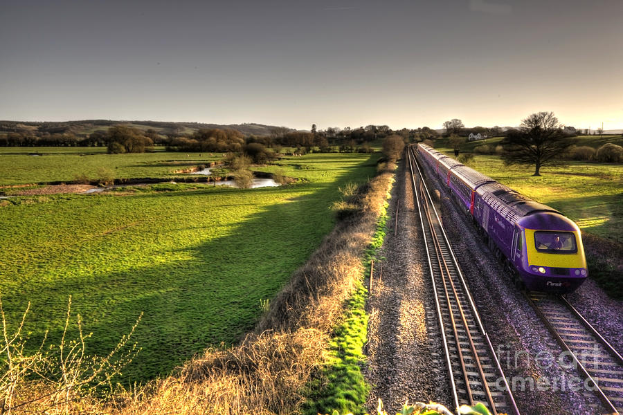 Spring Photograph - Culm Valley HST  by Rob Hawkins