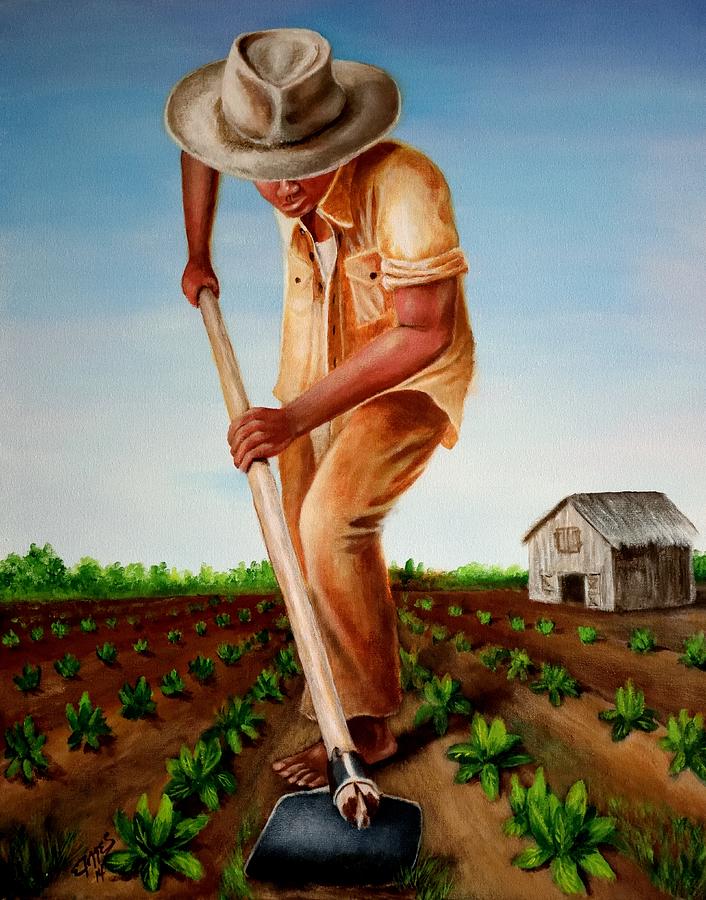 Tierra Painting - Cultivando Mi Patria by Edgar Torres Tierra Painting - Cultivando Mi Patria by Edgar Torres