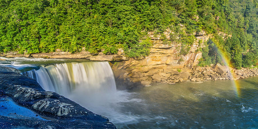 Cumberland Falls  Photograph by Anthony Heflin