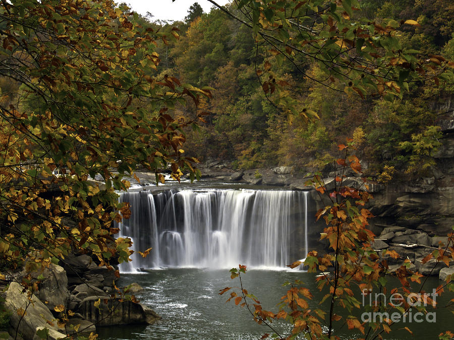 Cumberland Falls f Photograph by Ken Frischkorn