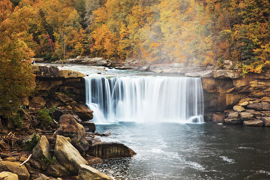 Cumberland Falls Photograph by The Late Paul Meadors - Fine Art America