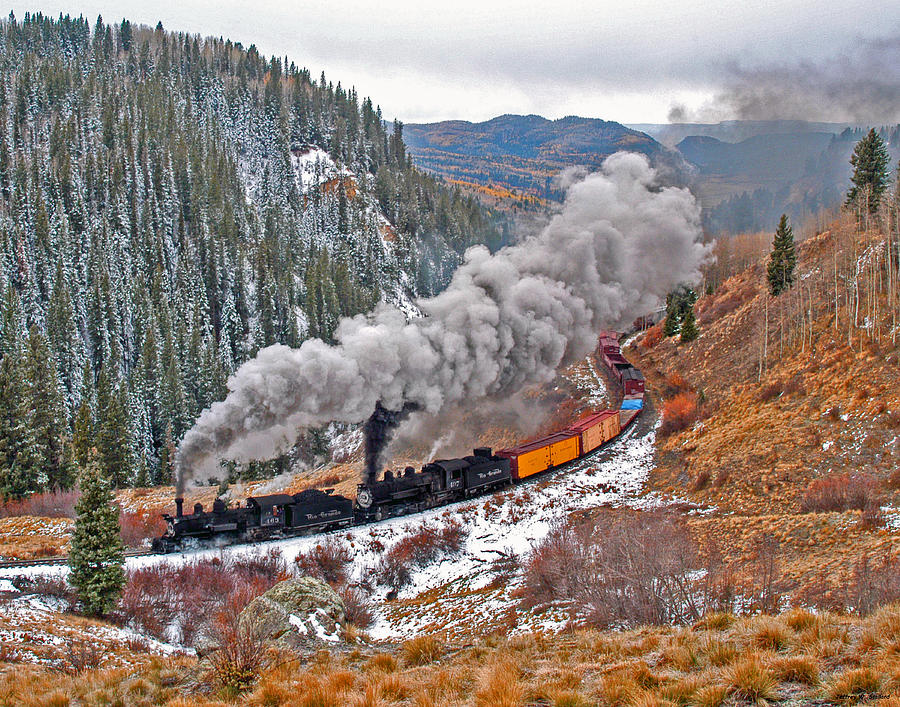 Cumbres And Toltec 01 Photograph by Jeff Stallard