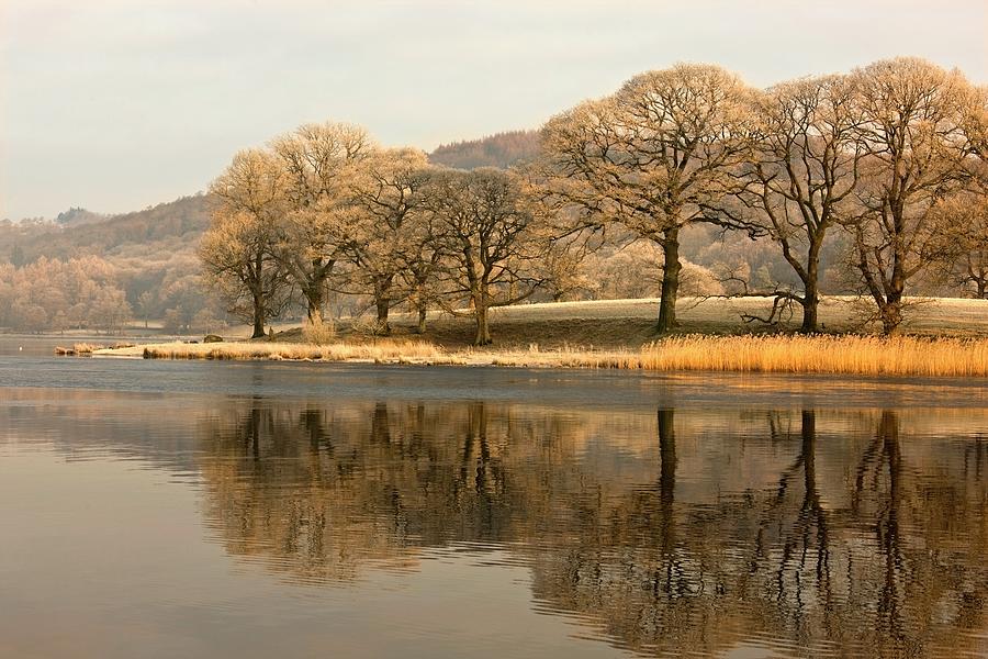 Cumbria, England  Lake Scenic Photograph by John Short