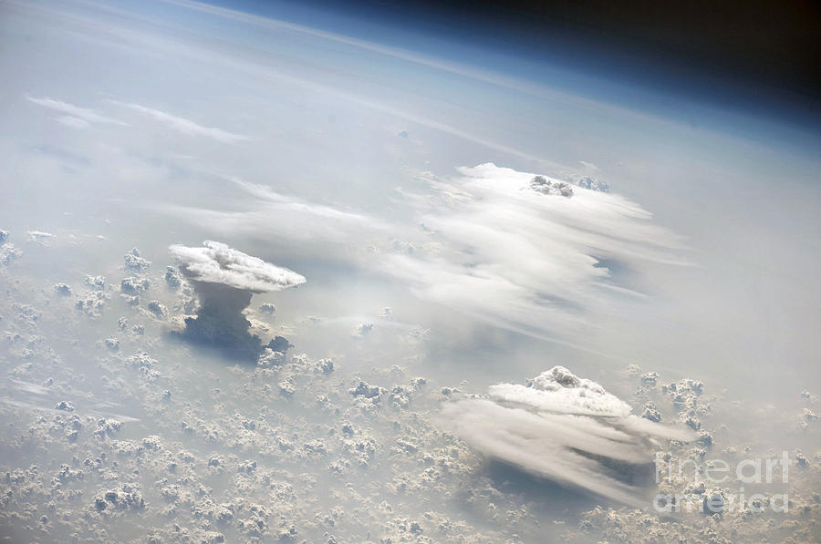 Cumulonimbus Clouds Over Nigeria Photograph by Science Source