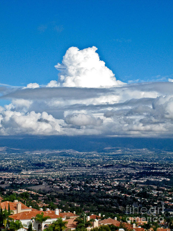 Cumulus Castellanus Clouds, Southern Photograph by Spencer Grant