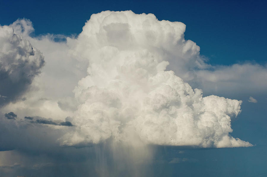 Cumulus Clouds And Approaching Storm Photograph by Howie Garber | Fine ...