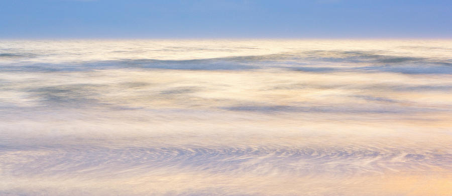Cumulus Clouds Reflecting In Calm Sea Photograph by Yva Momatiuk John Eastcott